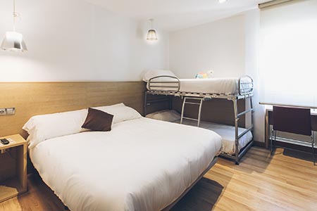 Habitación cuádruple niños Habitación cuádruple niños